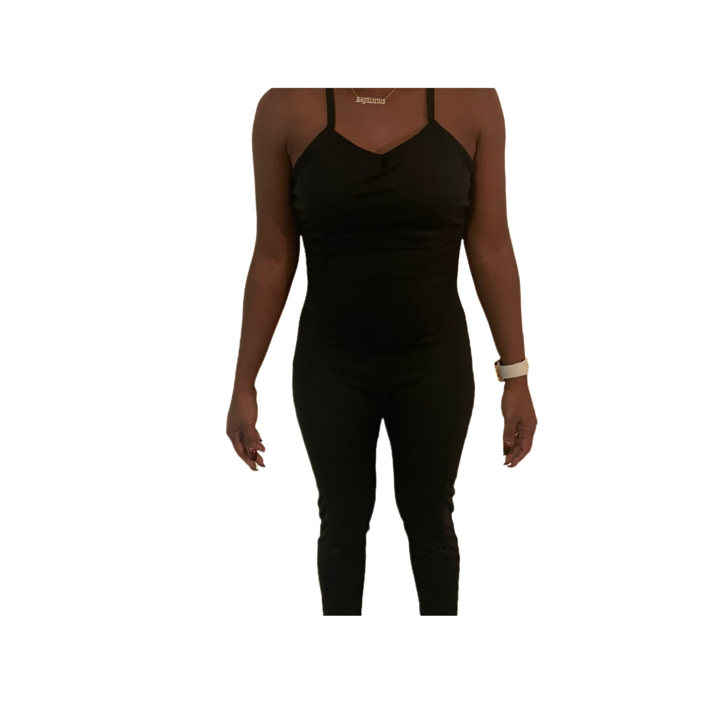 Obsidian Black Yoga Bodysuit