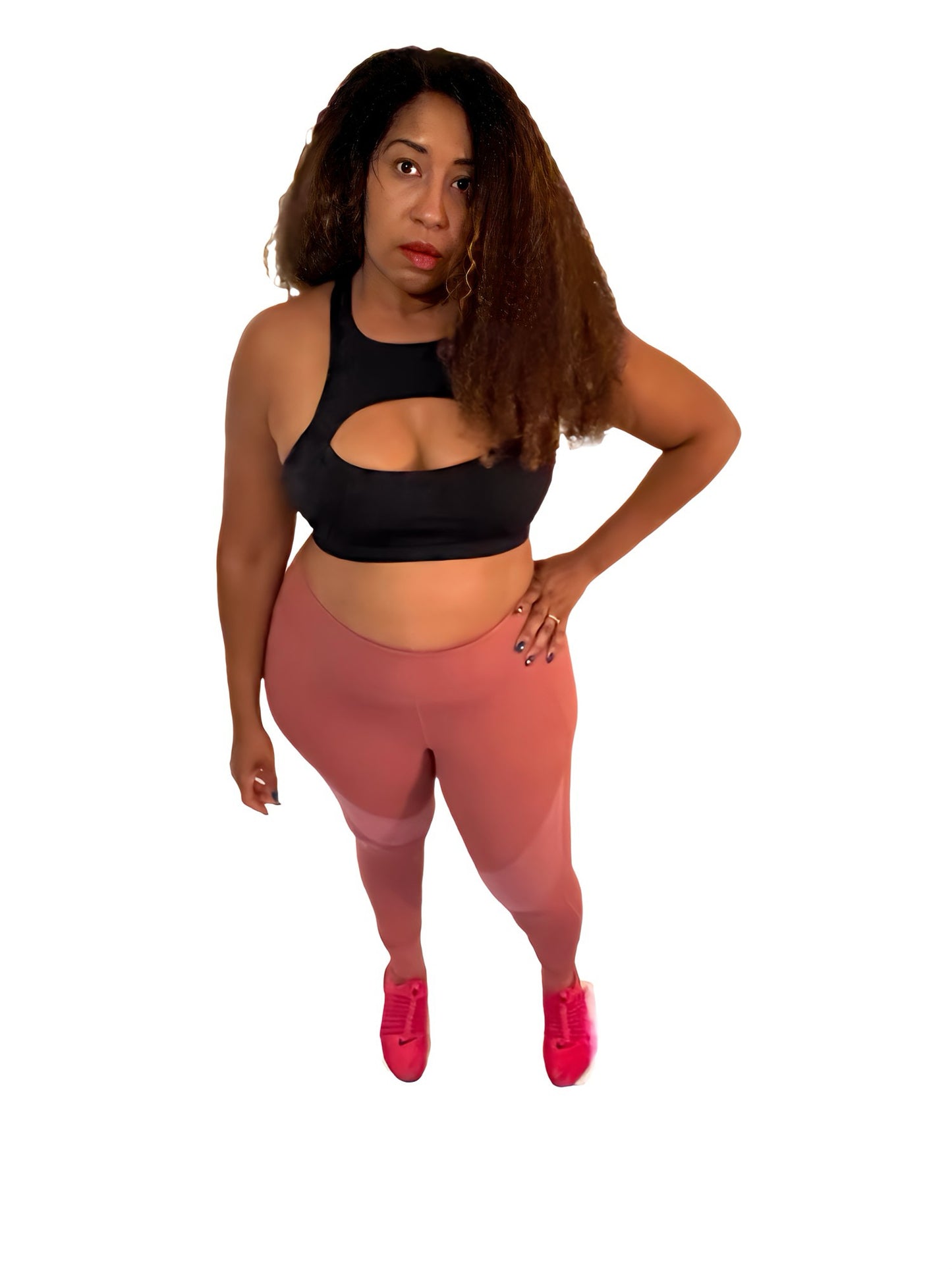 Obsidian Black Sports Bra