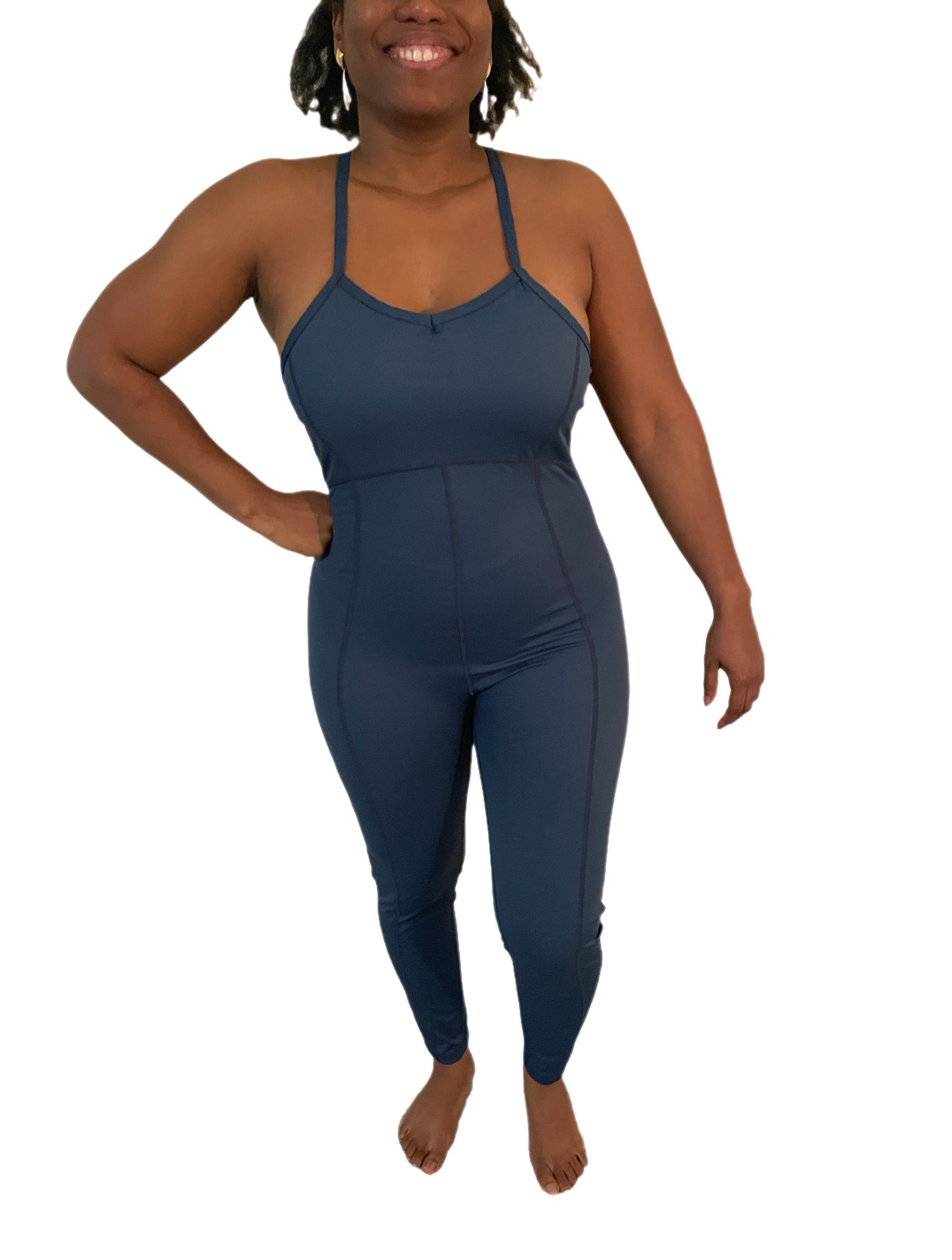Deep Turquoise Yoga Bodysuit
