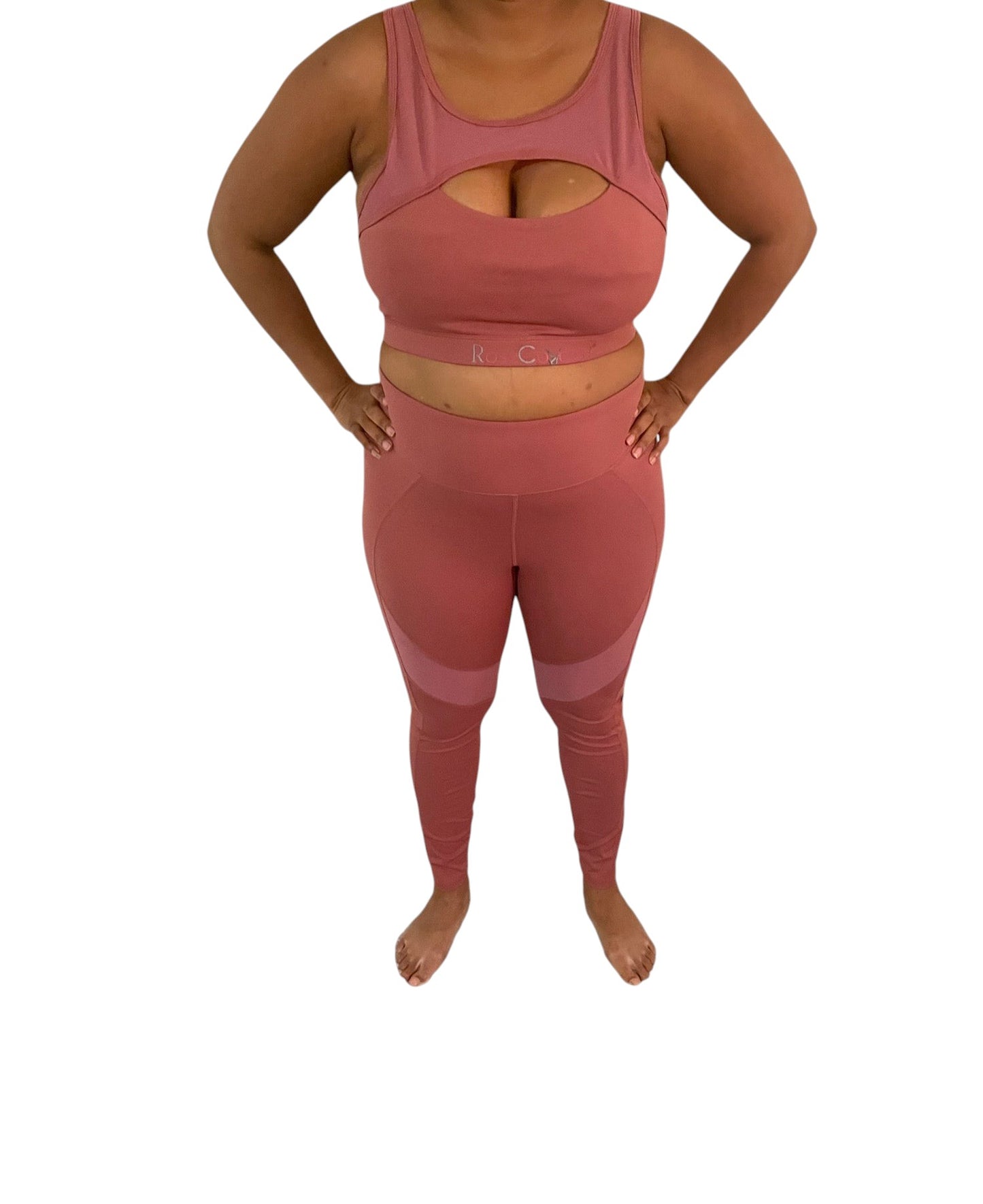 Rose Pink Sports Bra