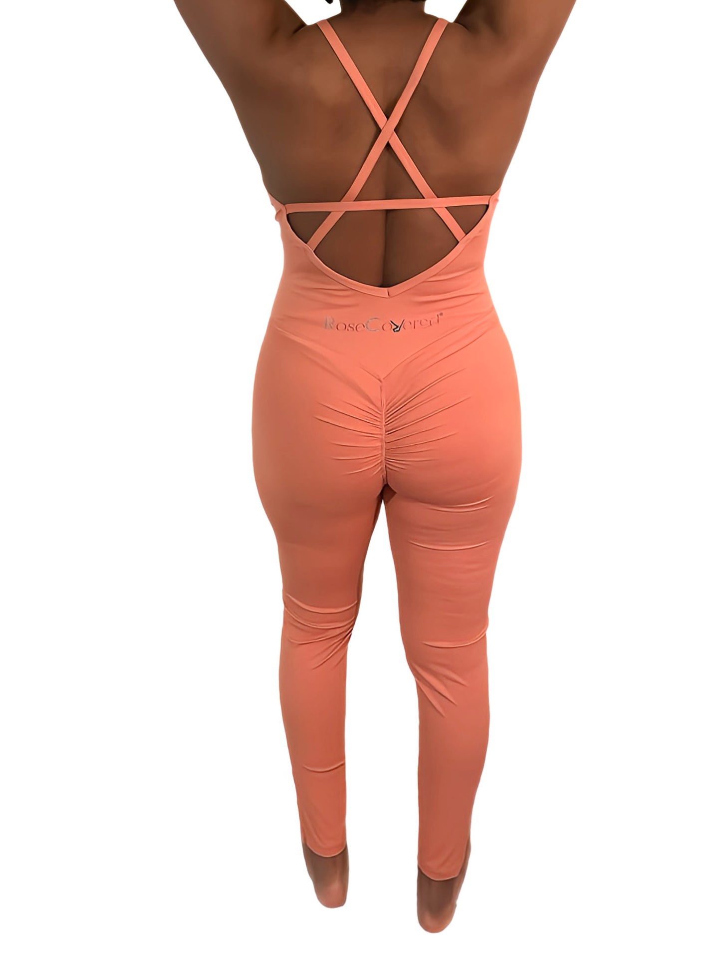 Coral Yoga Bodysuit