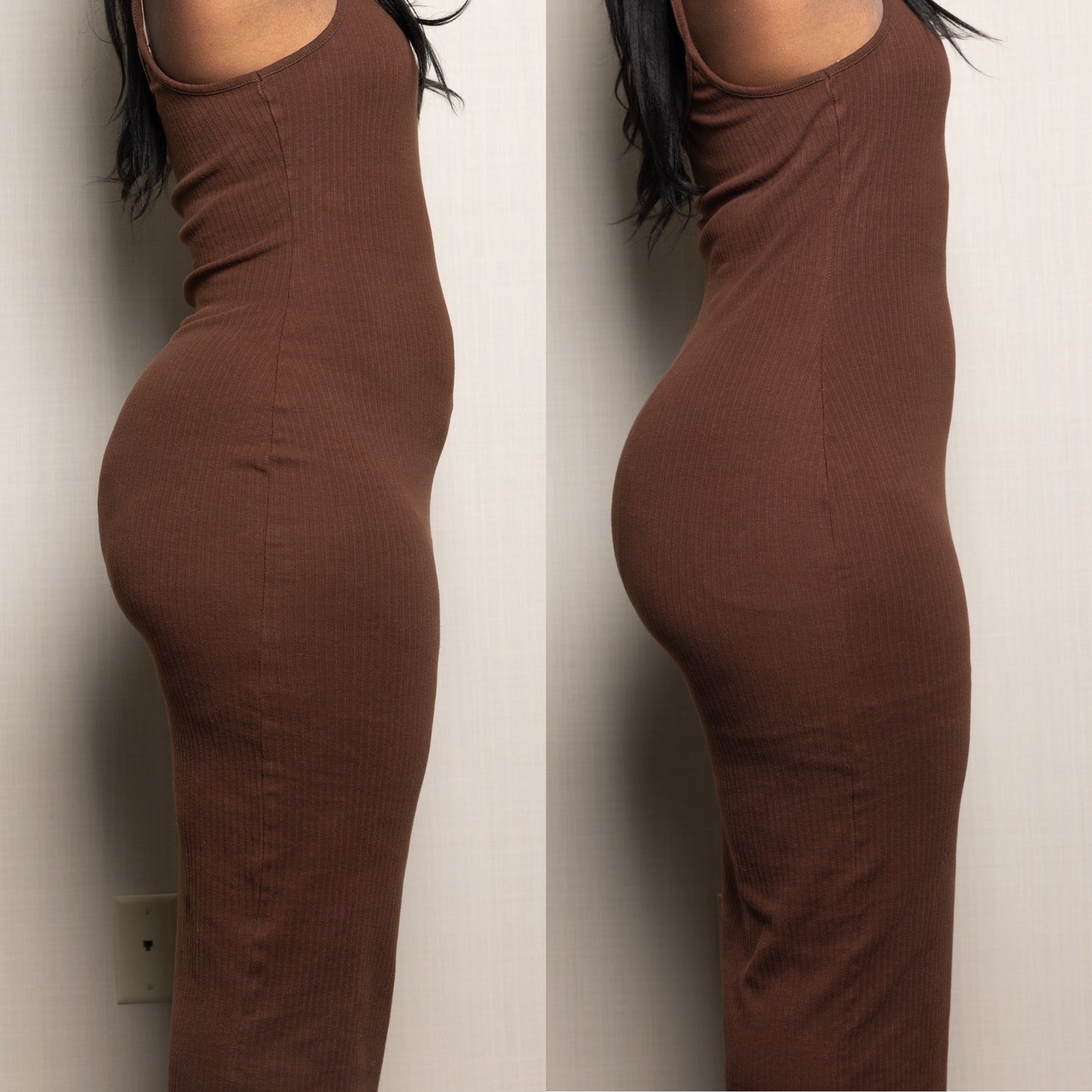 Lux1163 Shapewear Shorts-Latte