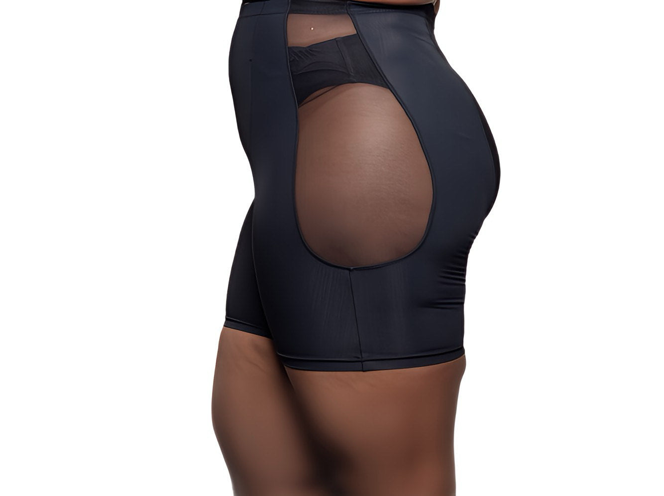 Lux1163 Shapewear Shorts-Espresso