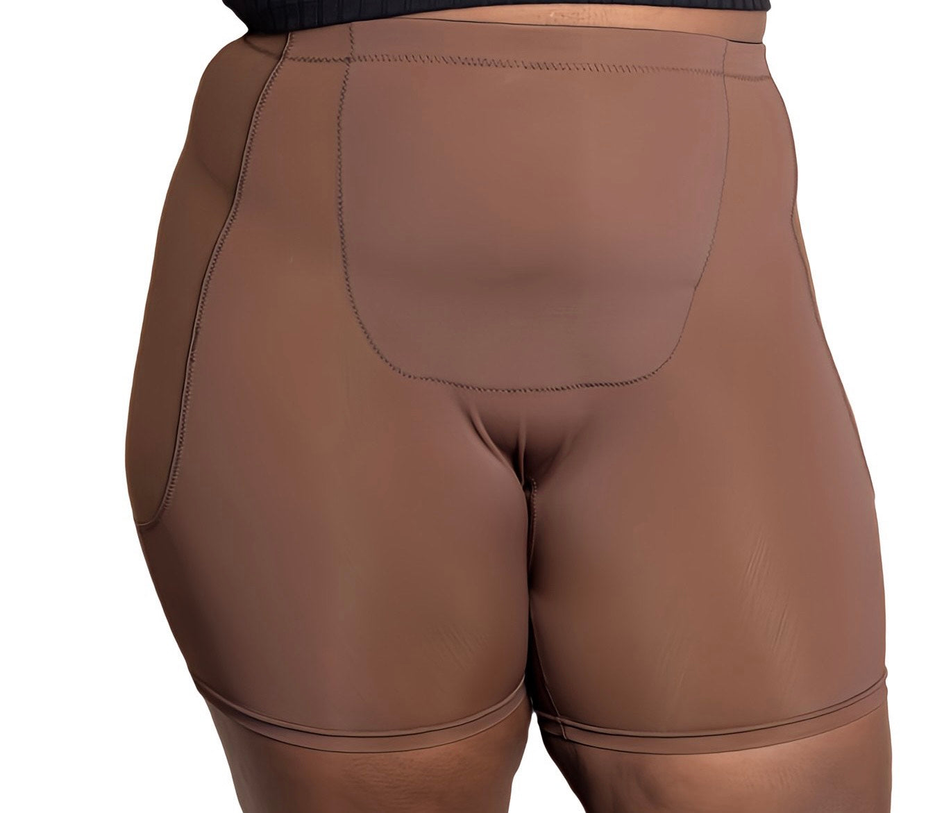 Lux1163 Shapewear Shorts-Mocha