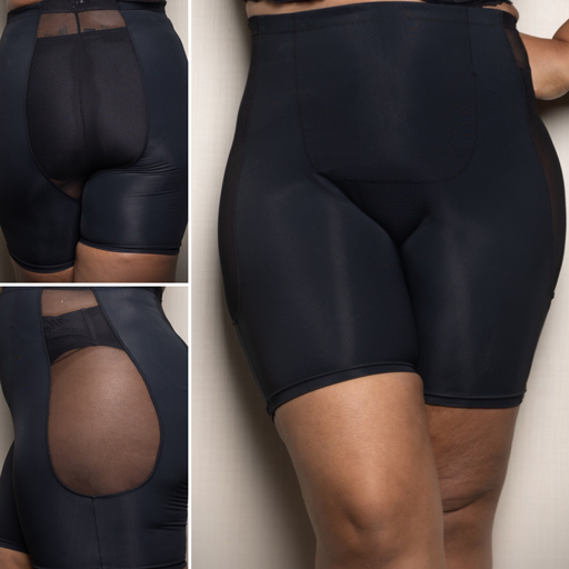 Lux1163 Shapewear Shorts-Espresso